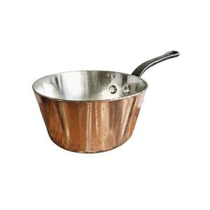 Casserole en cuivre pur martelé moderne BOLD BLOSSOM avec couvercle en acier inoxydable, compatible avec les cuisinières à gaz, taille personnalisable, respectueuse de l'environnement - Product Image 5