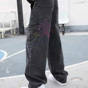 Jean Baggy Léger pour Homme, Meilleure Vente, Qualité Supérieure, 100% Coton, Taille Haute, Fermeture Boutonnée - Product Image 5