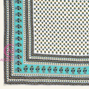 KHATI HOUSE Handmade Printed Knitted Traditional Cotton <b>Quilt</b> <b>Single</b> Bed Size 85 X 55 Inches Lightweight All-Season Home Decor - Product Image 6