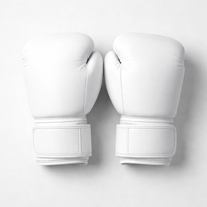 Guantes de Boxeo de Cuero Duraderos para Entrenamiento y Sparring de Kickboxing, Logotipo Personalizado, Unisex, Cierre de Gancho y Bucle, Máximo Soporte para las Manos - Product Image 5