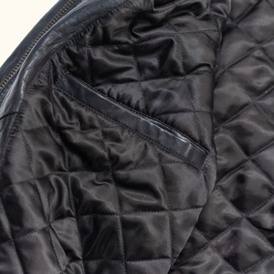 Vestes en cuir vintage pour hommes sur mesure, vente en gros, nouveau design, veste de motard en cuir noir personnalisée pour hommes - Product Image 6