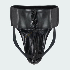 Protège-entrejambe en cuir anti-transpiration pour entraînement MMA et boxe, couleur et logo personnalisables, prix de gros, protection sportive pour hommes - Product Image 4