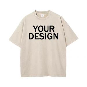 T-shirt unisexe en coton lavé, motif imprimé vintage personnalisé, coupe oversize, manches courtes, style streetwear pour homme, t-shirt décontracté - Product Image 6