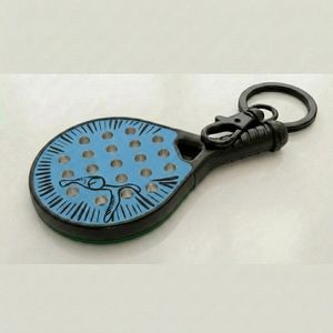 Nuevo Llavero de Raqueta de Pádel Duradero de PVC Suave con Relieve 3D, Tamaño Personalizado, Regalo Promocional, Marca Personalizada, MOQ por Unidades, Logotipo Personalizado - Product Image 1