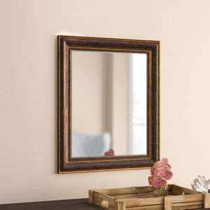 Cadre de miroir mural en bois artistique alliant le patrimoine artisanal et l'esthétique contemporaine pour une décoration polyvalente - Product Image 3