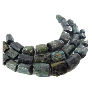 Collar de Peridoto Verde Claro Aamna Gems para Mujer, Cuentas de Piedra Natural en Bruto, Cristal Perforado, Suministros para Fabricación de Joyería Curativa, Cuadrado - Product Image 4