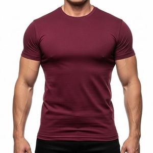 Men Oversized T Shirt Plain Cotton Lightweight Breathable Blank Custom Logo Casual Streetwear Wholesale Mens <b>Tshirts</b> - Product Image 1