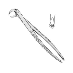Pinzas de Extracción de Raíces Dentales Superiores de Acero Inoxidable de Alta Calidad con Agarre Ergonómico, Certificación CE, Fuente de Alimentación Manual - Product Image 3