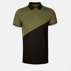 เสื้อโปโลลำลองสำหรับผู้ชายที่ดูดีมีสไตล์ เสื้อโปโลสำหรับเล่นกอล์ฟและกิจกรรมกลางแจ้งที่สมบูรณ์แบบ เสื้อโปโลทรงหลวมแบบไหล่ตกที่ดีที่สุด - Product Image 1