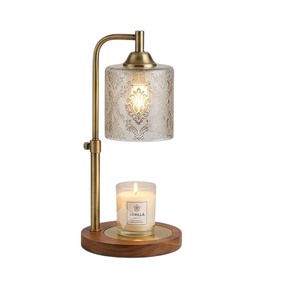Calentador de Velas Eléctrico con Recubrimiento Blanco y Portavelas para Velas Aromáticas, para Uso en Interiores, Lámpara Calentadora de Velas para Mesa - Product Image 6