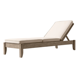 Oferta Especial: Tumbona Doble de Lujo The Ritz-Carlton, Moderna, de Madera, para Exteriores, con Cojín Negro y Respaldo Ajustable, Premium - Product Image 6