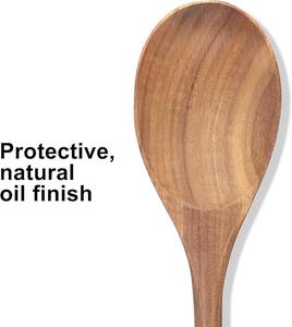 Cuchara de Té de Madera Natural Ecológica, Reutilizable, para Café y Azúcar, Apta para Lavavajillas, Capacidad de 10 ml, Utensilio de Cocina - Product Image 2