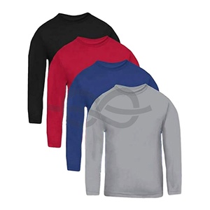 Camiseta de Compresión de Manga Larga para Hombre, Color OEM, Transpirable, de Secado Rápido, Tejido Deportivo, Absorbe la Humedad, Ligera - Product Image 1
