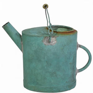 Arrosoir de jardin en fer essentiel pour le jardinage et la maison, couleur verte, vente en gros, arrosoir métallique très populaire - Product Image 1