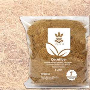 อินฟาร์ม ใยมะพร้าวคุณภาพสูง 5 ลิตร วัสดุปุ๋ยหมักอินทรีย์ อายุการเก็บรักษา 24 เดือน สำหรับปลูกพืชไร้ดินและปลูกผลไม้ - Product Image 2