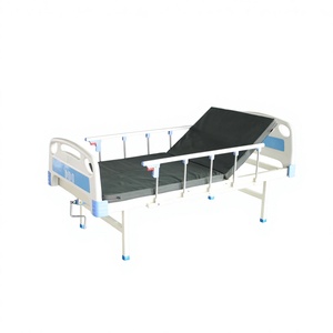 KS Manual Nursing <b>Bed</b> <b>Single</b> Crank <b>Adjustable</b> Backrest Hospital <b>Bed</b> For Home Care Limited Mobility Patients - Product Image 2