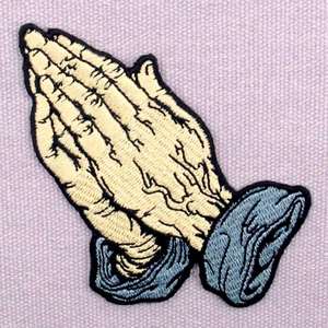 Wholesale Custom Embroidery Patch Fine Detail Applique Iron On Sew On Badge for Caps <b>Jackets</b> Bags Shirts Garments Factory Decora - Product Image 5