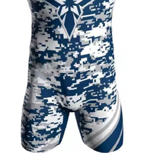 Combinaison de lutte classique avec une coupe confortable et des coutures renforcées pour une durabilité accrue, combinaison de lutte sans manches, service OEM - Product Image 2