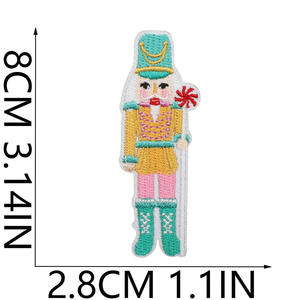 Patchs thermocollants personnalisés brodés, badges logo à repasser pour vêtements, chapeaux, sacs, vestes, patch brodé 3D en relief sur mesure, vente en gros - Product Image 4