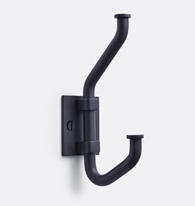 Crochets de penderie modernes et élégants pour chambres et salles de bain – Crochets durables en laiton, zinc, aluminium, fer – Suspension multifonction personnalisée - Product Image 2