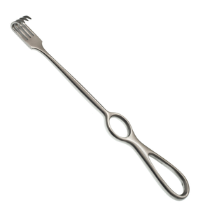 เครื่องมือถ่างเนื้อเยื่อแบบมือถือ Volkman Retractor ขนาด 8 1/2 นิ้ว แบบสี่ง่ามคม ทำจากเหล็กกล้าไร้สนิม - Product Image 2