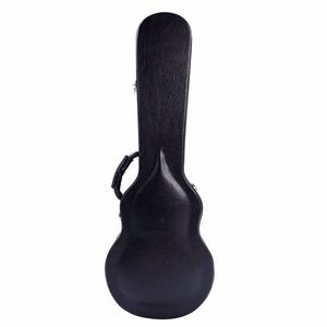 High Grade Black <b>Electric</b> Guitar Hard Case Replace 31857785 GLP Style Microgroove Bulge Musical <b>Instrument</b> Bags Protection - Product Image 2