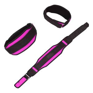 เข็มขัดออกกำลังกายนีโอพรีน Misha Sports Fitness สำหรับพยุงหลัง ระบายอากาศได้ดี ปรับขนาดได้ มีตัวเลือกโลโก้แบบกำหนดเอง ป้องกันอย่างมืออาชีพ - Product Image 5