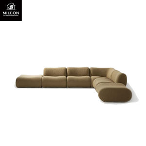 Nordic मॉड्यूलर सोफे होटल लॉबी लिविंग रूम शोरूम शोरूम शोरूम के लिए उच्च अंत कस्टम-निर्मित आरामदायक आधुनिक न्यूनतम सोफा - Product Image 6