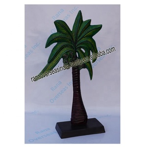 ขายส่งคุณภาพสูงโลหะประติมากรรมต้นไม้ตารางชิ้นกลางรูปปั้นต้นไม้สําหรับโฮมออฟฟิศตกแต่งโรงแรม - Product Image 4