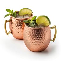 Taza Ayurvédica de Cobre Puro 100% de Excelente Calidad para Mejorar la Inmunidad, Libre de BPA, a Prueba de Fugas, Portátil, Disponible al por Mayor