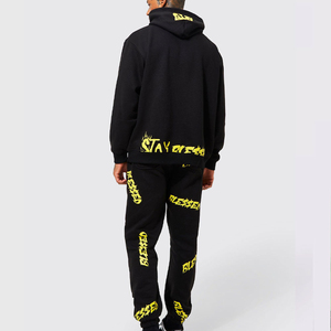 Top Trendy Product Fashionable Men Printed Sweat Suit Cheap Price Heavyweight Men <b>Tracksuit</b> Made in Pakistan Cheap Price - Product Image 2
