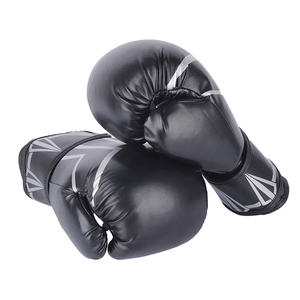 Gants de boxe en cuir véritable/PU avec logo personnalisé, gants de Muay Thai, gants de kick-boxing, gants de boxe multicouches haute densité - Product Image 4
