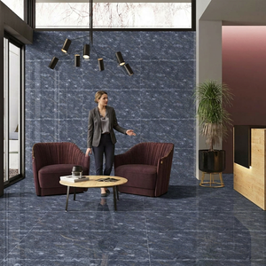 กระเบื้องปูพื้นและผนังลายหิน Roar Blue ขนาด 600x1200 มม. (60x120 ซม.) รูปแบบโมเดิร์นลายหินอ่อน - Product Image 3