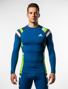 Ropa de Protección Solar para Hombre, Camiseta de Compresión con Diseño Personalizado para Gimnasio, Surf, Buceo - Product Image 1