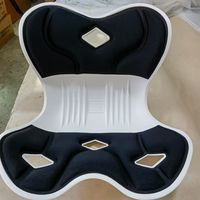 Coussin de siège ergonomique respirant avec support coccyx, motif vintage artisanal, amovible et lavable pour chaise de bureau, personnalisable OEM/ODM