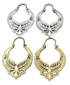 Wholesale Bohemian Style Metal Earrings by Rawat Handicrafts <b>Fashionable</b> Brass hippie <b>Jewellery</b> for Resellers in India - Product Image 1