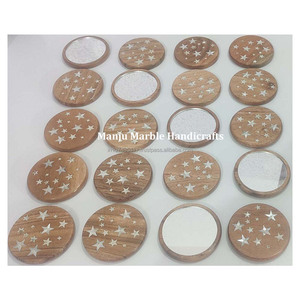 Prix de gros de la plus grande usine indienne en miroir incrusté de stéatite avec miroir vadrouille poli brillant naturel pur pour la décoration intérieure - Product Image 5