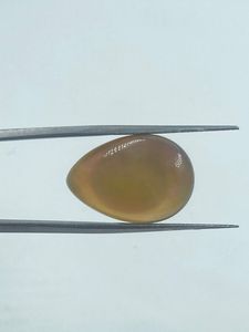Ópalo Etíope Beige Natural, Piedra Suelta Transparente, Gema de Joyería Fina, Elegante Colgante de Joyería, 12.36 Quilates, 15x21 mm - Product Image 1