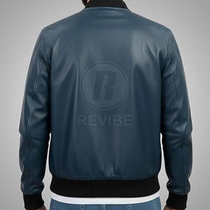 Veste en cuir de haute qualité à prix abordable, personnalisable en couleur, respirante, écologique, avec logo personnalisé sur le devant - Product Image 4