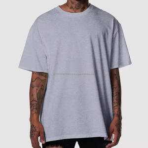 T-shirt pour homme personnalisé, couleur unie, haute qualité, séchage rapide, respirant, 100% coton flanelle, design décontracté sans col - Product Image 6