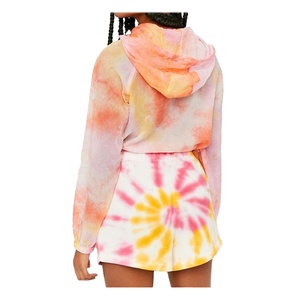 Ensemble coupe-vent pour femme, nouvelle mode, vente en gros, ensemble 2 pièces, col uni, capuche, short, ensemble imperméable pour femme, automne 2026 - Product Image 4