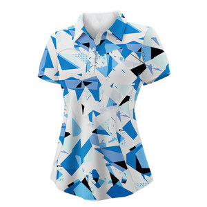 Ropa Deportiva Moderna para Mujer, Camisetas Polo con Estampado, Color Sólido, Transpirables, en Tallas Personalizadas, en Venta - Product Image 1