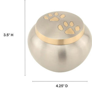 Urnas de Cremación para Mascotas de Acero Inoxidable Hechas a Mano de Buena Calidad, Modernas y Ecológicas, Urnas Mini para Perros, Urnas Conmemorativas Personalizadas al por Mayor - Product Image 2