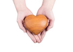 Urne de crémation en forme de cœur pour cendres, urne de crémation en bois - Product Image 2