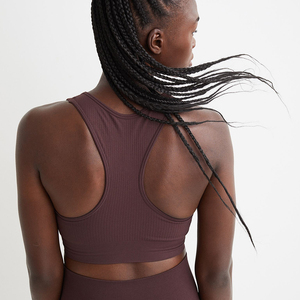 Nuevo Sujetador Deportivo de Yoga para Mujer, Tallas Grandes, Alta Sujeción, Ecológico, Transpirable, Spandex/Nylon, Logotipo Personalizado en la Parte Delantera - Product Image 2