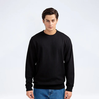 Toptan Satış İçin Bisiklet Yaka Kışlık Sweatshirt %100 Yüksek Kaliteli ODM Baskılı Düz Özel Logolu Erkek Sweatshirtü