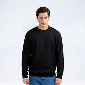 Sudadera de Cuello Redondo para Invierno, Venta al Por Mayor, 100% Alta Calidad, ODM, Sudadera Lisa con Logotipo Personalizado Estampado para Hombre - Product Image 1