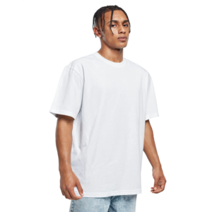Custom <b>White</b> Oversized T Shirt Men Heavyweight Cotton Drop Shoulder Premium Blank Streetwear <b>Tee</b> - Product Image 1