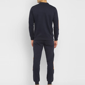 Survêtement d'entraînement uni à fermeture éclair pour hommes – Grande vente, survêtements personnalisés ajustés et respirants à fermeture éclair pour adultes - Product Image 5