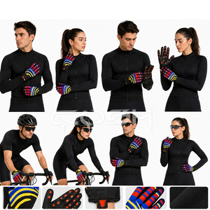 Guantes Deportivos de Alto Rendimiento, Transpirables, Antideslizantes, Ligeros, para Ciclismo, para Hombres y Mujeres - Product Image 4